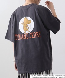 トムとジェリー柄Tシャツ