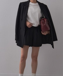 SETUP7（セットアップセブン）の「【SETUP7】Basic Double Jacket ベーシックダブルブレストジャケット　カーディガン代わりとしても◎（テーラードジャケット・レディース）」