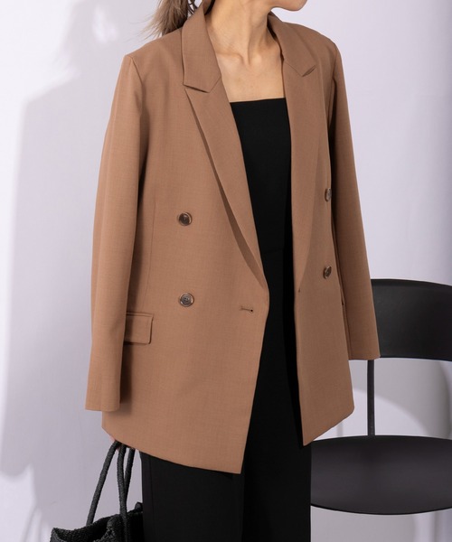 SETUP7（セットアップセブン）の「【SETUP7】Basic Double Jacket