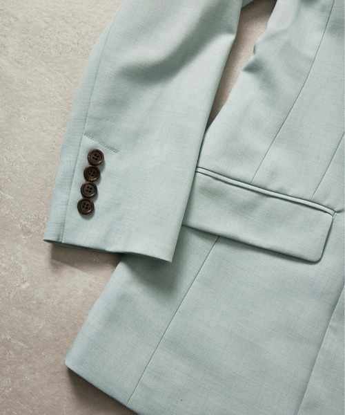SETUP7(セットアップセブン)の「【SETUP7】Basic Double Jacket ベーシックダブルブレストジャケット カーディガン代わりとしても◎(テーラードジャケット・レディース・ブラウン/ライトブルー/ブラック/ライトベージュ・FREE)」の21枚目の写真
