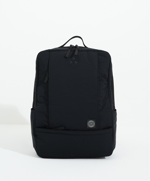 PORTER CLASSIC(ポータークラシック)の「【Porter Classic / ポータークラシック】 SHEEN NYLON NEWTON BUSINESS RUCKSACK(バックパック/リュック・メンズ・ブラック・FREE)」の3枚目の写真