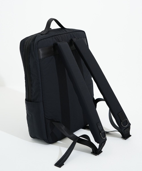 PORTER CLASSIC(ポータークラシック)の「【Porter Classic / ポータークラシック】 SHEEN NYLON NEWTON BUSINESS RUCKSACK(バックパック/リュック・メンズ・ブラック・FREE)」の9枚目の写真