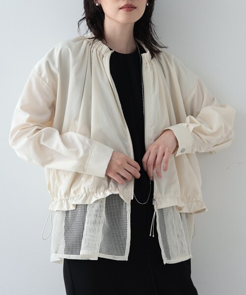 【セール】メッシュヘムブルゾン（ブルゾン）｜GALLEST（ギャレスト） 6,582円