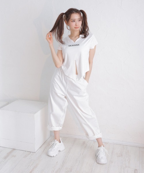 DEMETER(デメテル)の「軽量厚底 ボリュームソール ワンカラー ダッドスニーカー(スニーカー・レディース・ブラック/ホワイト/ベージュ・S/M/L/LL)」の21枚目の写真