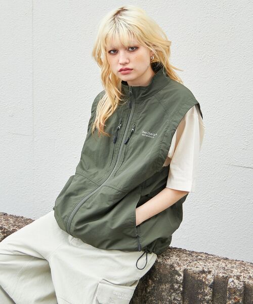 トップス ALOUND VENTILATION NYLON VEST M BEN DAVIS（ベンデイビス）の「【BEN DAVIS（ベンデイビス