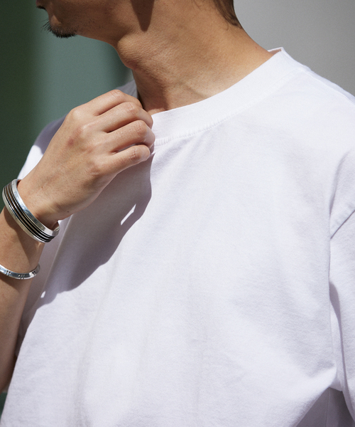 Yonetomi(ヨネトミ)の「【米富繊維 / Yonetomi】別注 ガーメントダイTシャツ(Tシャツ/カットソー・メンズ・コバルトブルー/ブラック/ホワイト/ピンク/ライトイエロー・X-LARGE/LARGE/MEDIUM)」の2枚目の写真