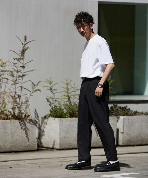 Yonetomi(ヨネトミ)の「【米富繊維 / Yonetomi】別注 ガーメントダイTシャツ(Tシャツ/カットソー・メンズ・コバルトブルー/ブラック/ホワイト/ピンク/ライトイエロー・X-LARGE/LARGE/MEDIUM)」の11枚目の写真