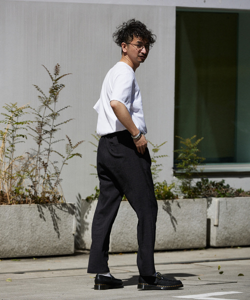 Yonetomi(ヨネトミ)の「【米富繊維 / Yonetomi】別注 ガーメントダイTシャツ(Tシャツ/カットソー・メンズ・コバルトブルー/ブラック/ホワイト/ピンク/ライトイエロー・X-LARGE/LARGE/MEDIUM)」の13枚目の写真