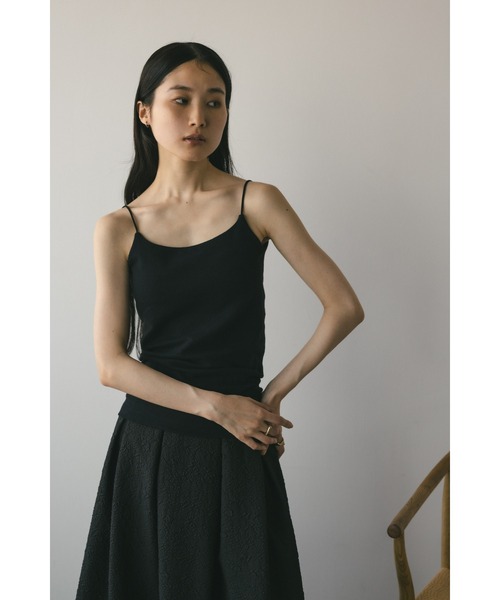 STYLEMIXER（スタイルミキサー）の「カップ付きバックオープンキャミ（キャミソール・レディース・ブラック/ホワイト/ブラウン・SMALL/MEDIUM）」の11枚目の写真