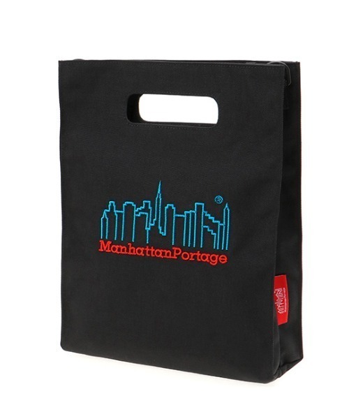 Manhattan Portage（マンハッタンポーテージ）の「Sounds Tote(SM) 3D Embroidery Neon（トートバッグ・メンズ・ブラック・X-SMALL）」の10枚目の写真
