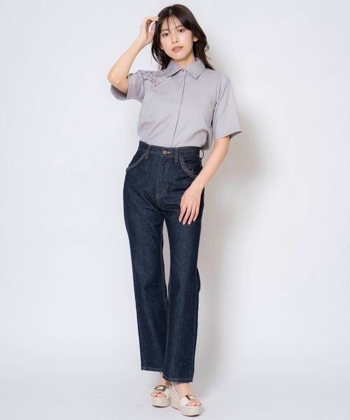 NOELA(ノエラ)の「デニムパンツ(デニムパンツ・レディース・インディゴブルー/ダークインディゴブルー・S/M)」の5枚目の写真