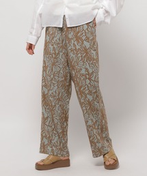 niko and... | フラワージャガードストレッチパンツ(その他パンツ)