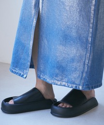 piu comoda | (piu comoda)ボリュームソールフラットサンダル(サンダル)