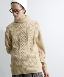 WEGO | WEGO/ケーブルタートルネックニット(ニット/セーター)