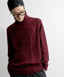 WEGO | WEGO/ケーブルタートルネックニット(ニット/セーター)