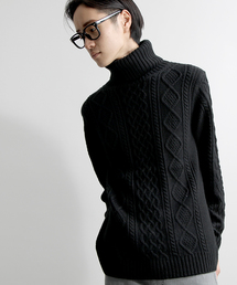 WEGO | WEGO/ケーブルタートルネックニット(ニット/セーター)