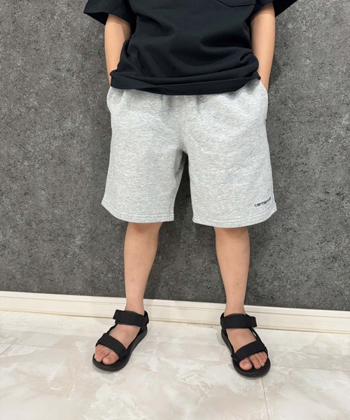 Carhartt（カーハート）の「Carhartt　カーハート　フレンチテリー　ワーク　ハーフパンツ（その他パンツ・キッズ・グレー/ブラック・L/M/S）」の4枚目の写真