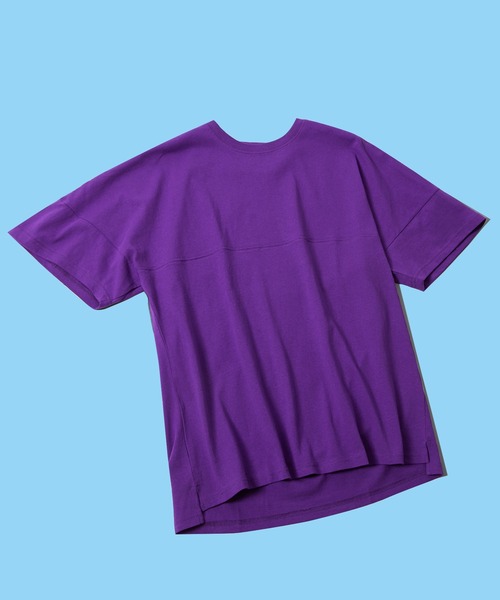 improves(インプローブス)の「半袖 フットボール Tシャツ(Tシャツ/カットソー・メンズ・ホワイト/カーキ/イエロー/パープル/ブラック/ベージュ・MEDIUM/LARGE)」の5枚目の写真