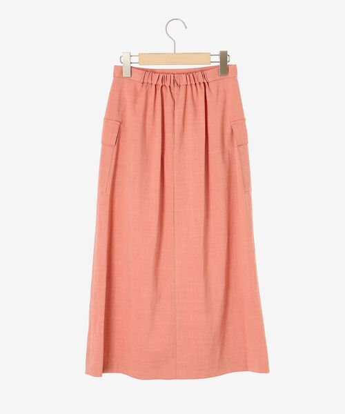 le.coeur blanc(ルクールブラン)の「ドライタッチカーゴポケットトラペーズスカート(スカート・レディース・ベージュ系その他/ライトグリーン/オレンジ/サックスブルー・38/36)」の16枚目の写真