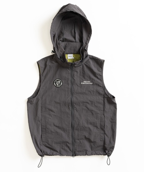 セール】2WAY NYLON VEST PACKABLE/2wayナイロンベスト