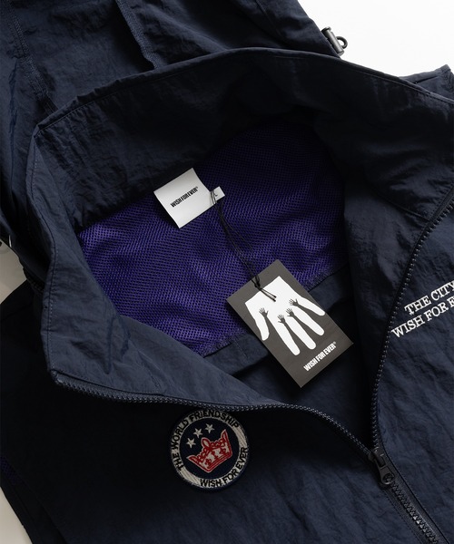 WISH FOR EVER(ウィッシュフォーエバー)の「2WAY NYLON VEST PACKABLE/2wayナイロンベストパッカブル(ベスト・メンズ・ブラック/ネイビー/チャコール・LARGE/MEDIUM)」の22枚目の写真