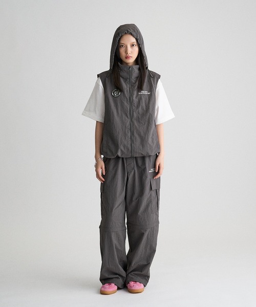セール】2WAY NYLON VEST PACKABLE/2wayナイロンベスト