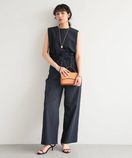 BARNYARDSTORM（バンヤードストーム）の「BARNYARDSTORM / 撥水ウエストポイントパンツ / ハンドウォッシャブル（その他パンツ・レディース・ネイビー/カーキ・0/1）」の20枚目の写真