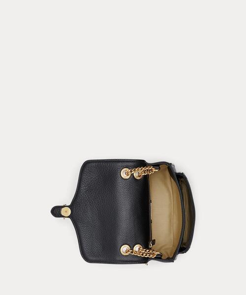 LAUREN RALPH LAUREN(ローレン ラルフ ローレン)の「ペブルド スモール Bradley コンバーチブル バッグ(ショルダーバッグ・レディース・ブラック系1・ONE)」の4枚目の写真