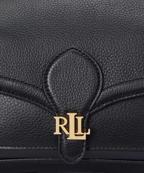 LAUREN RALPH LAUREN(ローレン ラルフ ローレン)の「ペブルド スモール Bradley コンバーチブル バッグ(ショルダーバッグ・レディース・ブラック系1・ONE)」の5枚目の写真