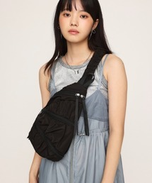 GATHER ONE SHOULDER BODY BAG ギャザー ワン ショルダー ボディ バッグ