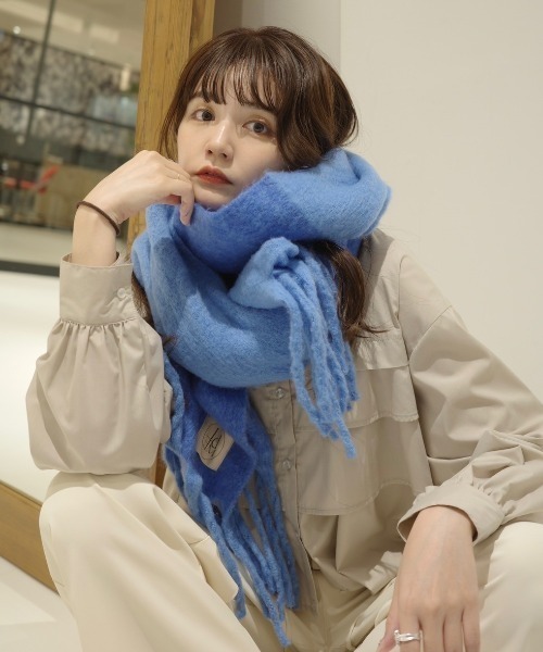 Burberry Blue Lable ピンク フリンジ マフラー Burberry Blue Lable ピンク フリンジ マフラー BURBERRY BLUE
