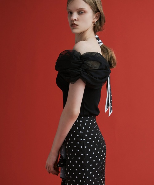 EIMY ISTOIRE（エイミーイストワール）の「dot eimtyスカーフポニー