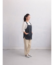 COCO WALK（ココウォーク）の「ブラックデニムビブベスト（エプロン）」