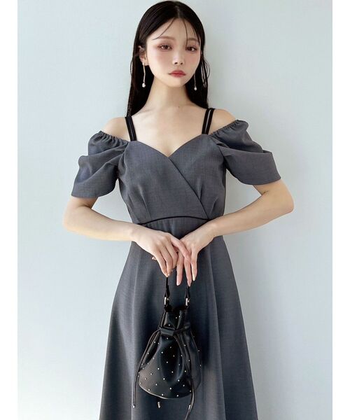 RESEXXY（リゼクシー）の「スタッズコンパクトバッグ（ハンドバッグ・レディース・レッド/ブラック・FREE）」の7枚目の写真