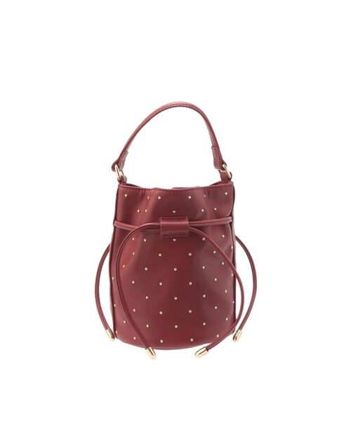 RESEXXY（リゼクシー）の「スタッズコンパクトバッグ（ハンドバッグ・レディース・レッド/ブラック・FREE）」の19枚目の写真