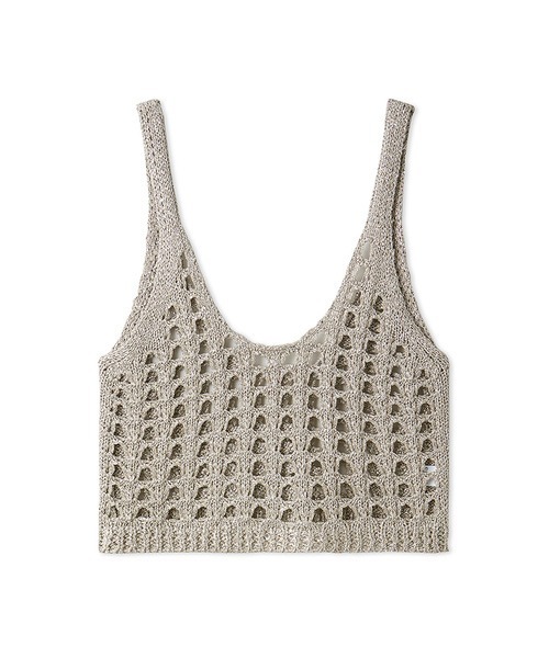 emmi（エミ）の「ラメニットビスチェ（ニット/セーター・レディース・ブラック/シルバー・FREE）」の17枚目の写真