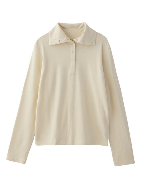 【セール】HALF BUTTON TOP（Tシャツ/カットソー）｜MILKFED.（ミルクフェド）