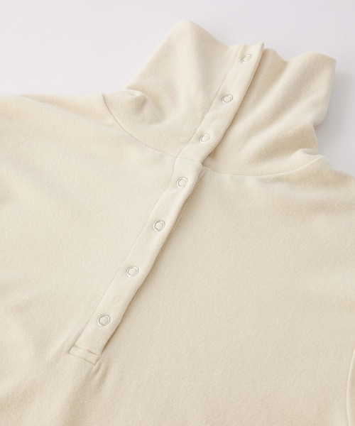 【セール】HALF BUTTON TOP（Tシャツ/カットソー）｜MILKFED.（ミルクフェド）