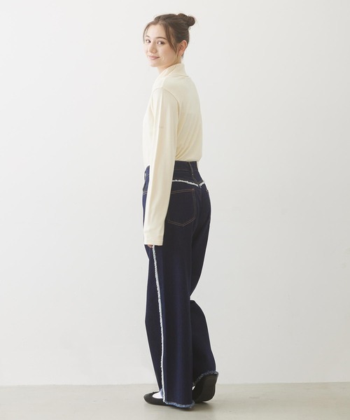 【セール】HALF BUTTON TOP（Tシャツ/カットソー）｜MILKFED.（ミルクフェド）