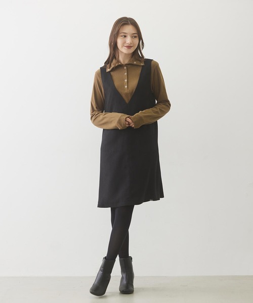 【セール】HALF BUTTON TOP（Tシャツ/カットソー）｜MILKFED.（ミルクフェド）