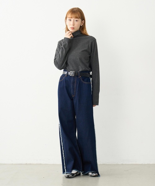 【セール】HALF BUTTON TOP（Tシャツ/カットソー）｜MILKFED.（ミルクフェド）