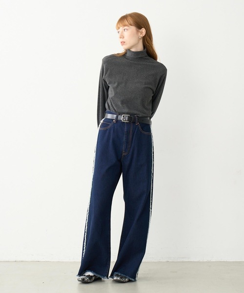 【セール】HALF BUTTON TOP（Tシャツ/カットソー）｜MILKFED.（ミルクフェド）