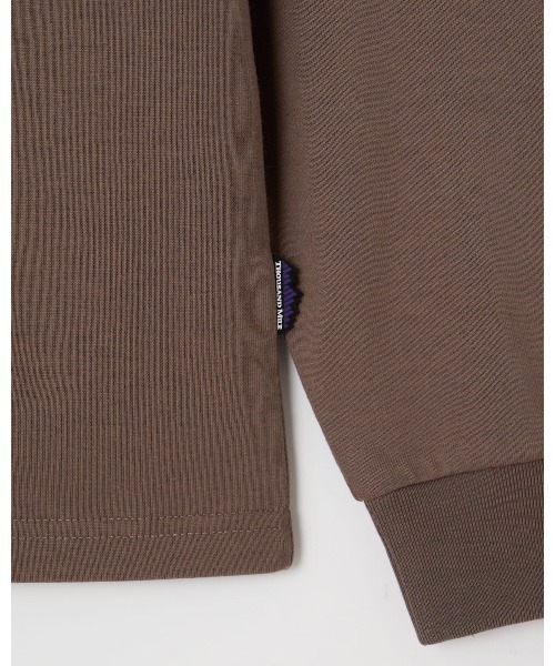 THOUSAND MILE(サウザンドマイル)の「【THOUSAND MILE】LONG SLEEVE T-SHIRT/ロングスリーブTシャツ(Tシャツ/カットソー・レディース・グレイッシュベージュ/ホワイト/ブラック/グリーン/レンガ/ブルー・L/M/XL/S)」の9枚目の写真