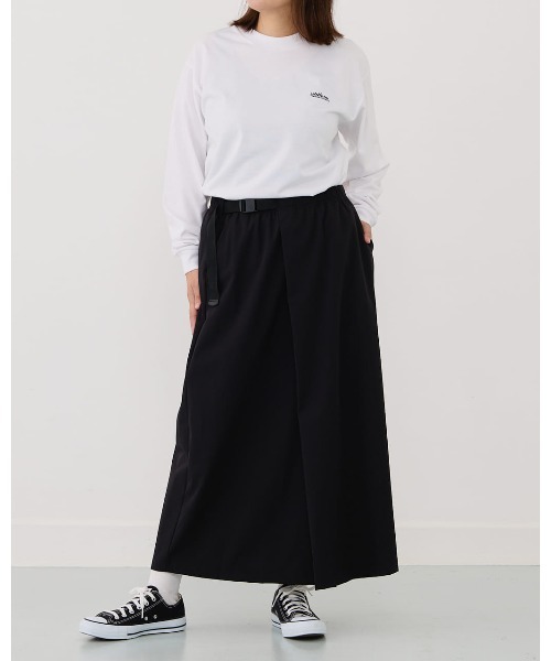 THOUSAND MILE(サウザンドマイル)の「【THOUSAND MILE】LONG SLEEVE T-SHIRT/ロングスリーブTシャツ(Tシャツ/カットソー・レディース・グレイッシュベージュ/ホワイト/ブラック/グリーン/レンガ/ブルー・L/M/XL/S)」の21枚目の写真