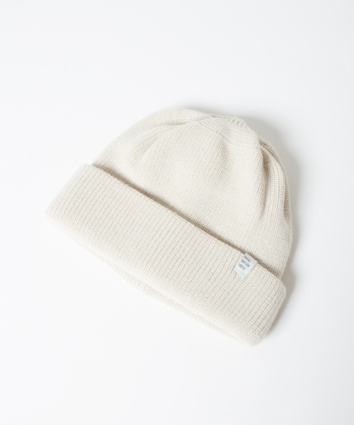 RACAL（ラカル）の「2way Plain Color Knit Beanie / 2ウェイプレーンカラーニットビーニー（ニットキャップ/ビーニー・メンズ・ブラック/ベージュ/パープル/ブラウン/グレー/オリーブ/オレンジ/アイボリー/ブルー/ピンク・FREE）」の17枚目の写真