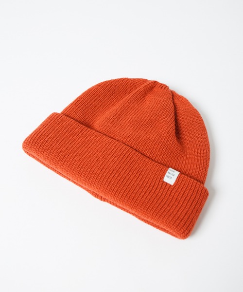 RACAL（ラカル）の「2way Plain Color Knit Beanie / 2ウェイプレーンカラーニットビーニー（ニットキャップ/ビーニー・メンズ・ブラック/ベージュ/パープル/ブラウン/グレー/オリーブ/オレンジ/アイボリー/ブルー/ピンク・FREE）」の18枚目の写真