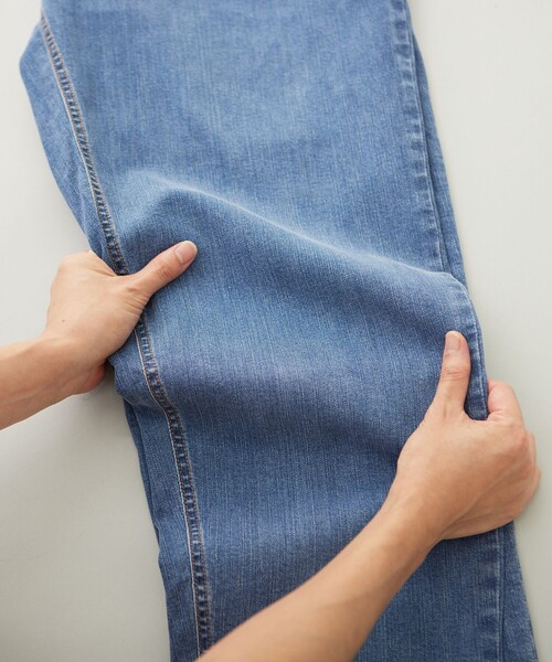 UNFILO(アンフィーロ)の「【UNFILO DENIM】 スリムテーパード(デニムパンツ・メンズ・サックスブルー系/ブラック系・SMALL/MEDIUM/LARGE/X-LARGE)」の8枚目の写真