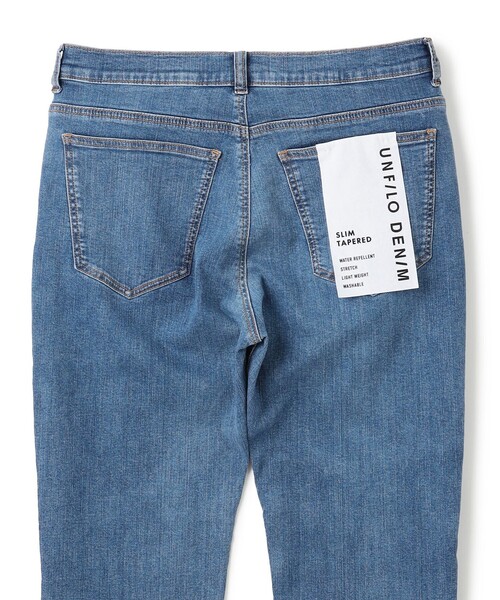 UNFILO(アンフィーロ)の「【UNFILO DENIM】 スリムテーパード(デニムパンツ・メンズ・サックスブルー系/ブラック系・SMALL/MEDIUM/LARGE/X-LARGE)」の13枚目の写真