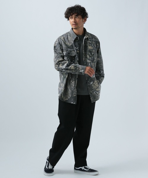 BAYFLOW（ベイフロー）の「[何枚あっても使える]ピグメントポケット半袖Tシャツ（Tシャツ/カットソー・メンズ・ホワイト/ブルー/ピンク/チャコール・MEDIUM/LARGE）」の6枚目の写真