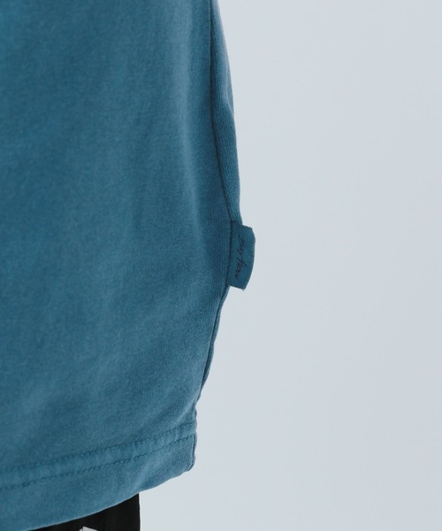 BAYFLOW（ベイフロー）の「[何枚あっても使える]ピグメントポケット半袖Tシャツ（Tシャツ/カットソー・メンズ・ホワイト/ブルー/ピンク/チャコール・MEDIUM/LARGE）」の18枚目の写真